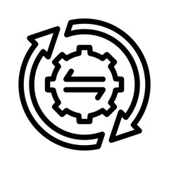 reset line icon