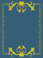 Victorian Border Ornamental Frame