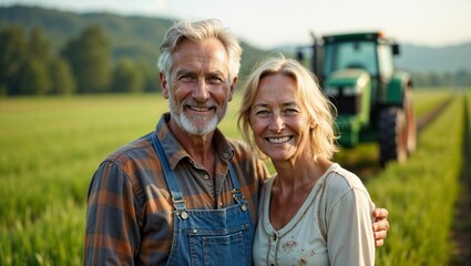  Two hands, one heart, and a lifetime rooted in soil&mdash;an old farmer couple, growing love and crops side by side.