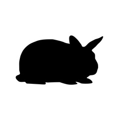 rabbit silhouette