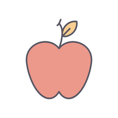 APPLE vector icon stock illustration