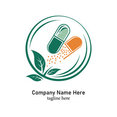 pharmacy logo design vector  