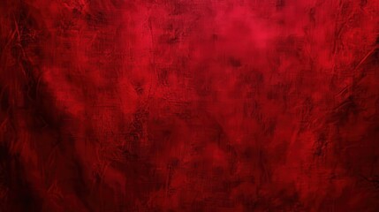 Red background illustration showing an artistic abstract red and black grunge texture