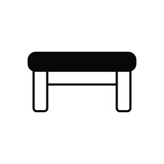 TABLE vector icon stock illustration