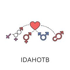 LGBTQ+ Love and Connection Symbols for IDAHOTB

