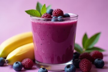 Healthy Lifestyle A&ccedil;a&iacute; Berry Smoothie