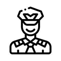 pilot line icon