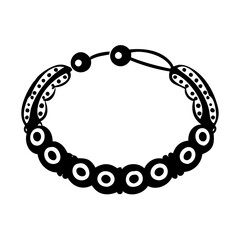 bracelets icon, bracelets line art - simple line art of bracelets, perfect for bracelets logos and icons