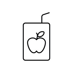 JUICE vector icon stock illustration