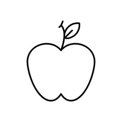 APPLE vector icon stock illustration