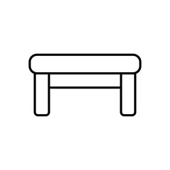 TABLE vector icon stock illustration