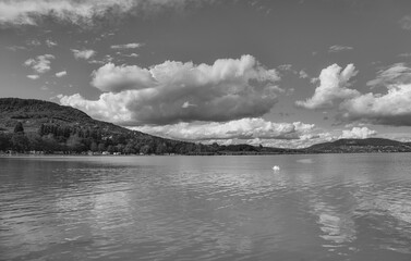 Lake Balaton panorama Badacsony, Hungary