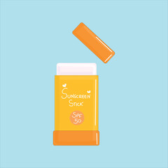 Sunscreen Stick illustration