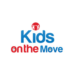 full color gradient letter initial logo with white background