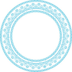 Beautiful flower art and mandala vector design