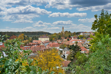 Panorama of Veszprem, Hungary