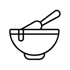 Mortar and pestle vector icon, kitchen utensil, cooking tool, food preparation, recipe ingredient illustration