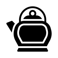 teapot glyph icon