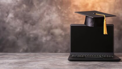 online learning platforms certification. A glowing virtual graduation event streamed on the platform, celebrating earned certifications and student success