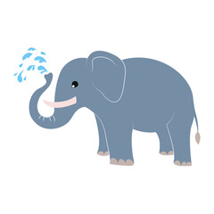 Color icon for elephant