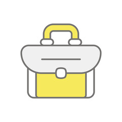 Briefcase icon vector stock illustration