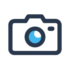 Camera Icon Representing Photo or Capture Mode Icon Design