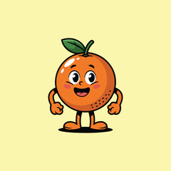 funny apple cartoon character