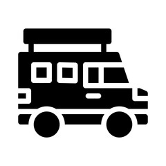 van glyph icon
