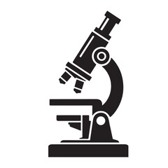 Detailed Microscope Illustration for Scientific Research and Laboratory Use