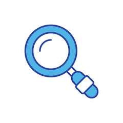 Magnifying Glass icon vector stock illustration