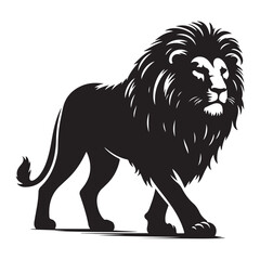Majestic Lion Illustration A Powerful Symbol of Strength and Courage