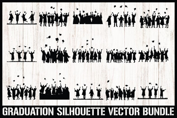vector silhouettes of people