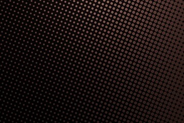 Midnight dots on black background. Light is coming from top