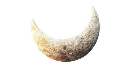 Crescent Moon: Capturing the beauty and serenity of the celestial body, the delicate crescent moon stands out against a backdrop, conveying a sense of wonder.