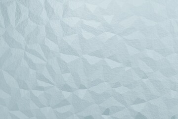 Robin egg blue rough texture with polygonal relief. Light is coming from top