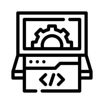 javascript line icon