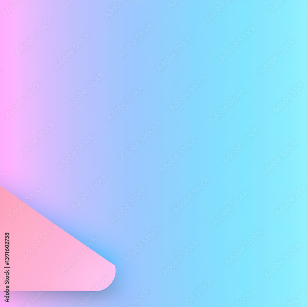 Poster soft color gradient with grainy texture for modern design projects