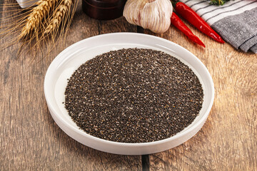 Vegan cuisine - Chia seeds for cooking