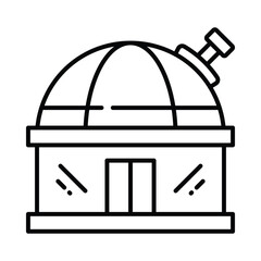 Education Podcast vector outline icon. EPS 10 file