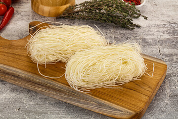 Dry Raw rice noodles Funchosa