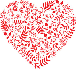 Beautiful flower art and mandala vector design