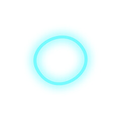 abstract blue circle