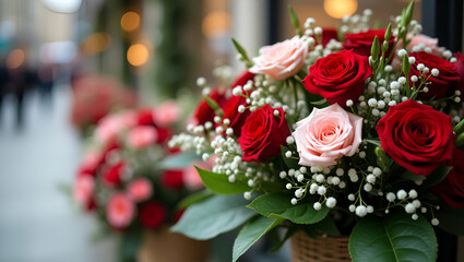 Capture exquisite Memorial Day flowers in elegant arrangements, symbolizing tribute and artistry, perfect for heartfelt commemorative celebrations.