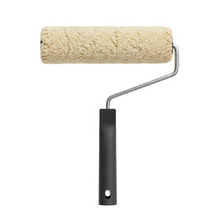paint roller isolated on transparent background