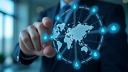 Analyze refined national security strategy integrating comprehensive defense planning risk management protocols and international security collaborations for robust protection in  Photo Stock  Concept