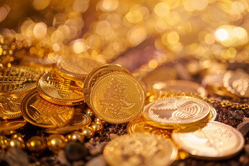 Greeting card with holiday composition for happy Akshaya Tritiya