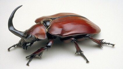 Beetle, profile view, studio shot, insect, detailed