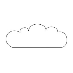 cloud line art