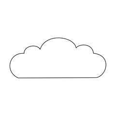 cloud line art