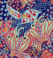 Beautiful all over digital textile design for 2 piece